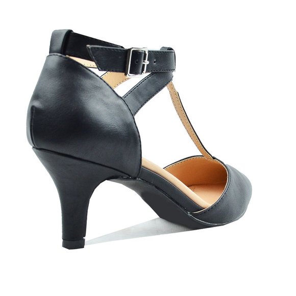 ANKLE T-STRAP PUMP - Picture 3 of 4